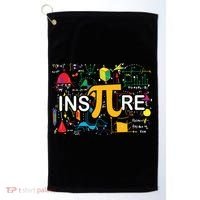 Inspire Pi Gift 3 14 Math Teacher Pi National Day Funny Gift Golf Towel thumb 0