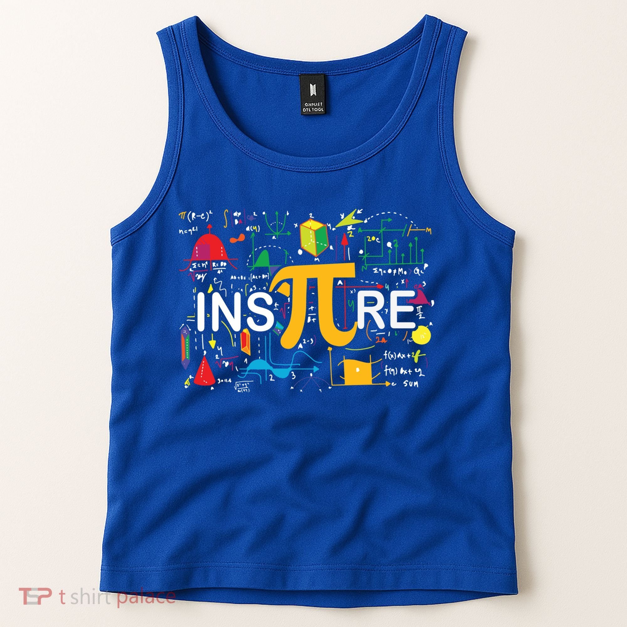 Inspire Pi Gift 3 14 Math Teacher Pi National Day Funny Gift Tank Top