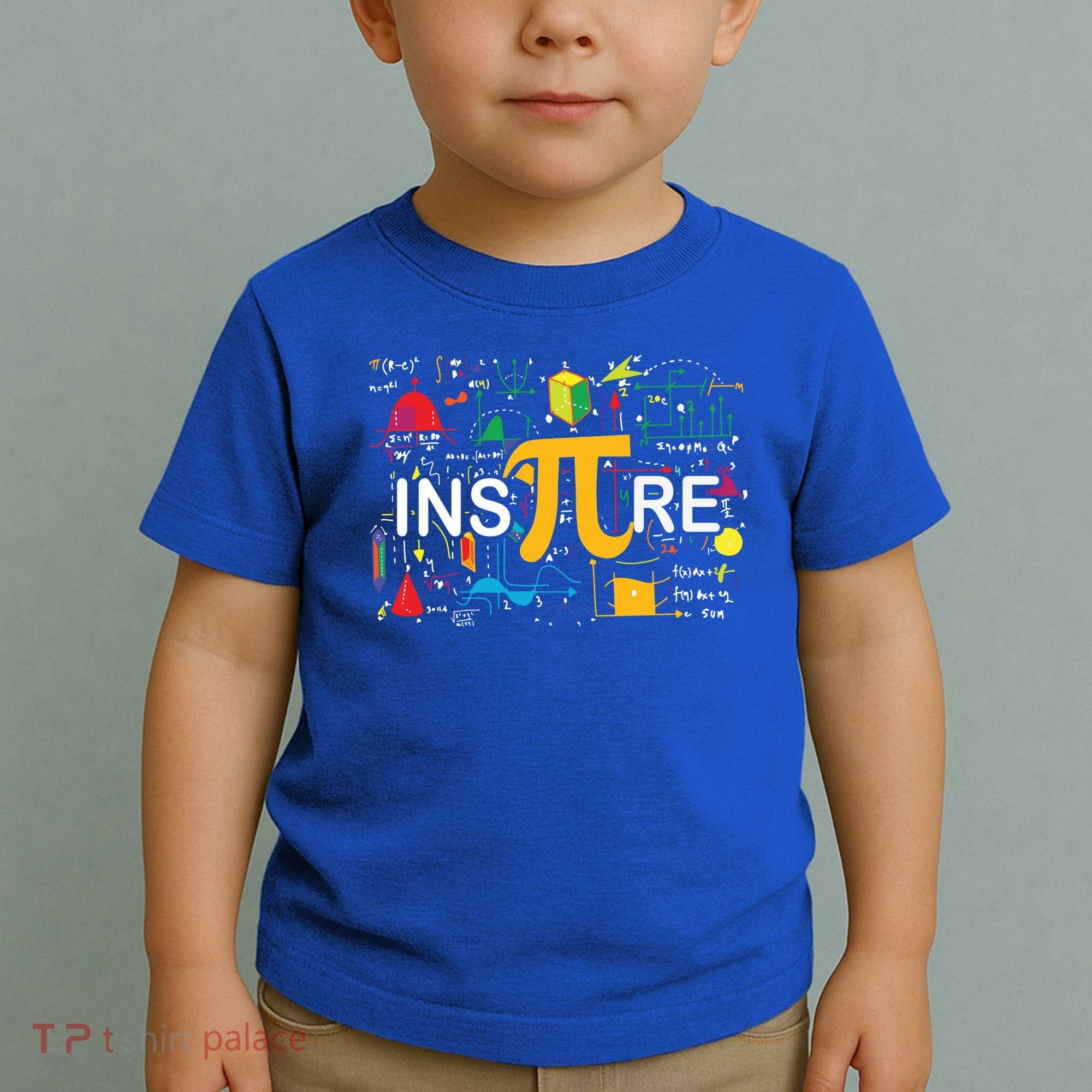 Inspire Pi Gift 3 14 Math Teacher Pi National Day Funny Gift Toddler T-Shirt