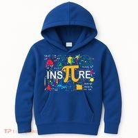 Inspire Pi Gift 3 14 Math Teacher Pi National Day Funny Gift Kids Hoodie thumb 0