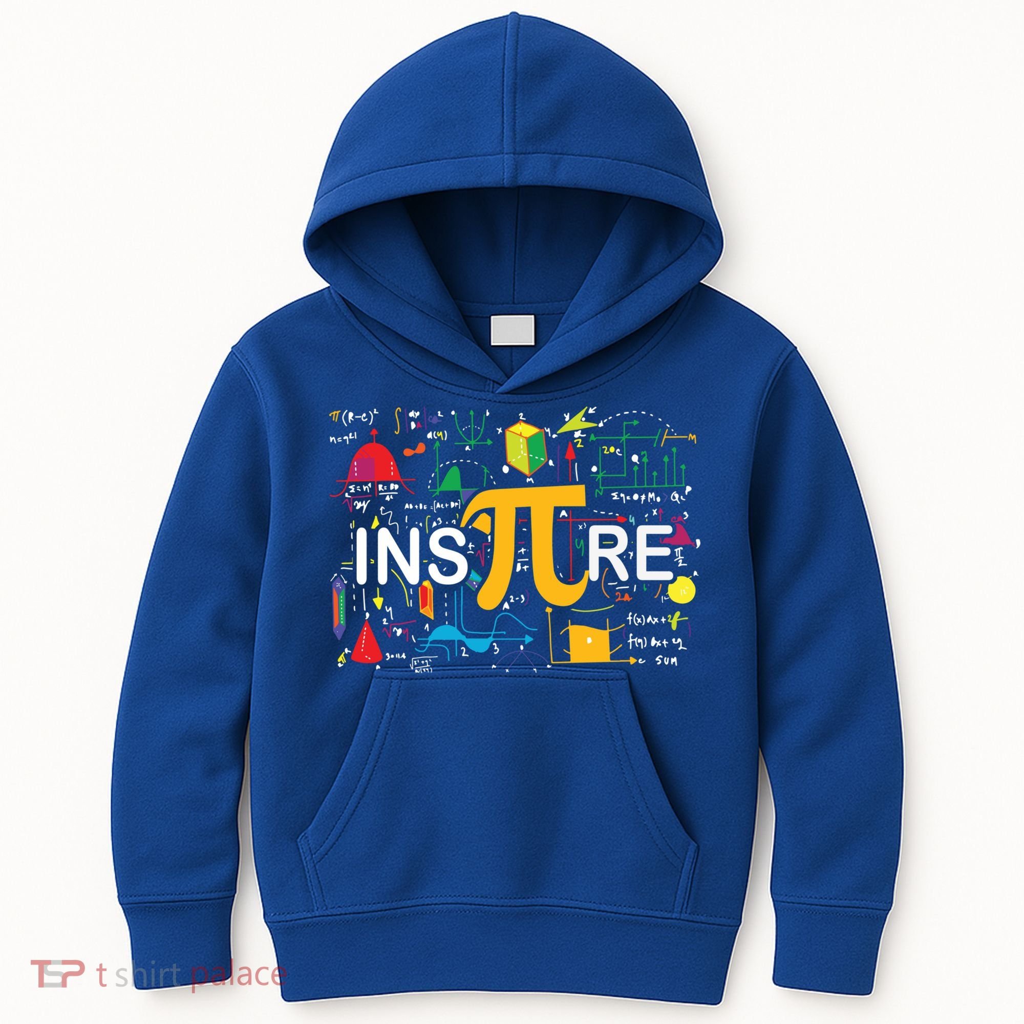 Inspire Pi Gift 3 14 Math Teacher Pi National Day Funny Gift Kids Hoodie