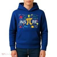 Inspire Pi Gift 3 14 Math Teacher Pi National Day Funny Gift Kids Hoodie thumb 4