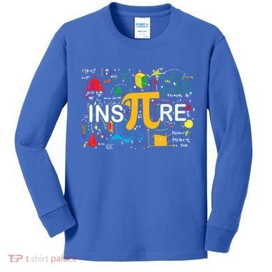 Inspire Pi Gift 3 14 Math Teacher Pi National Day Funny Gift Kids Long Sleeve Shirt