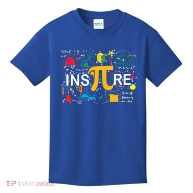 Inspire Pi Gift 3 14 Math Teacher Pi National Day Funny Gift Kids T-Shirt