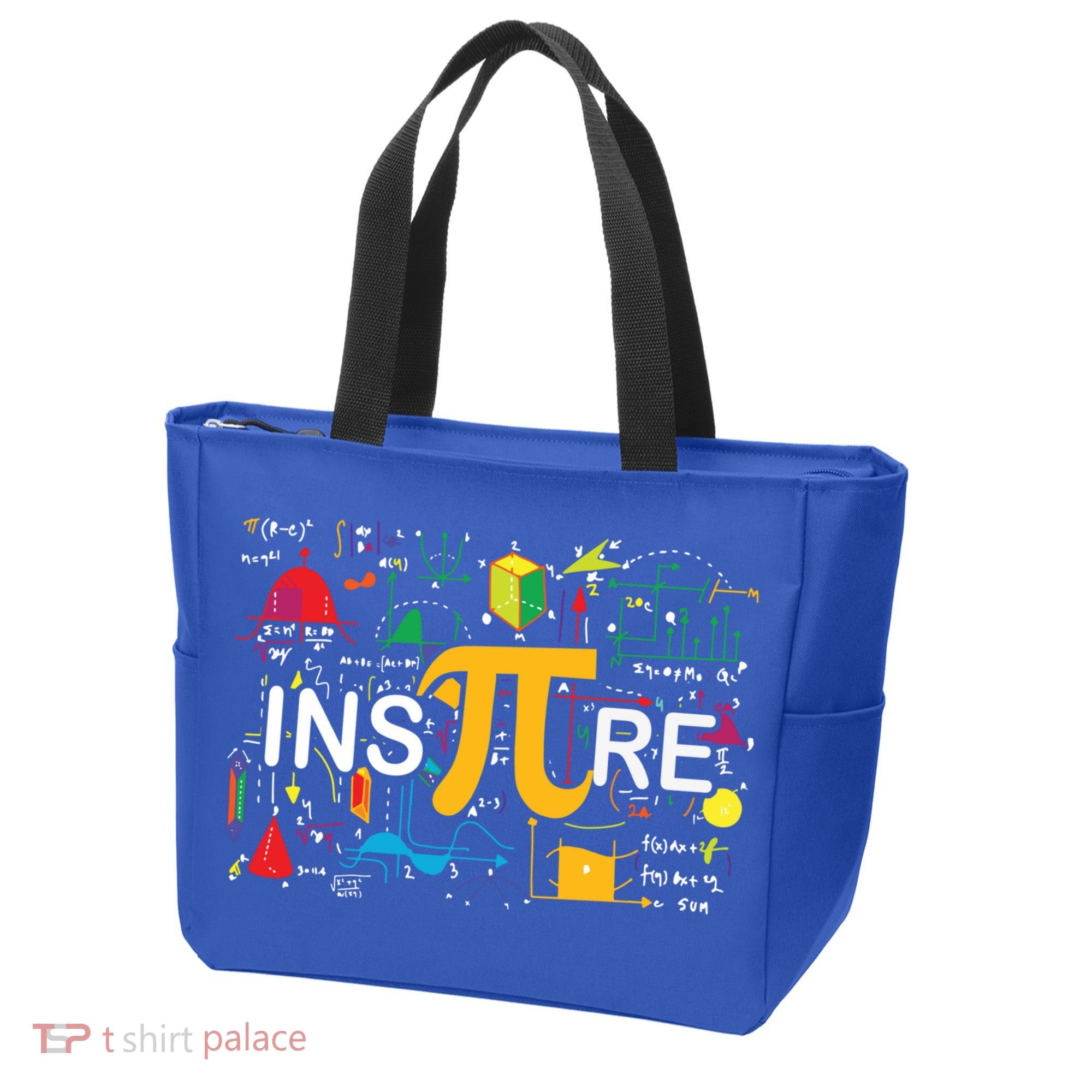 Inspire Pi Gift 3 14 Math Teacher Pi National Day Funny Gift Tote Bag