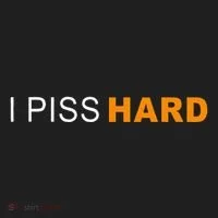 I Piss Hard Funny Meme Sarcasm Women's Sweatshirt thumb 2