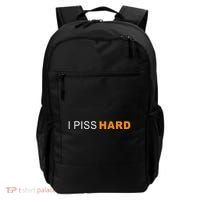 I Piss Hard Funny Meme Sarcasm Backpack thumb 0