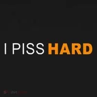 I Piss Hard Funny Meme Sarcasm Women's Hoodie thumb 2