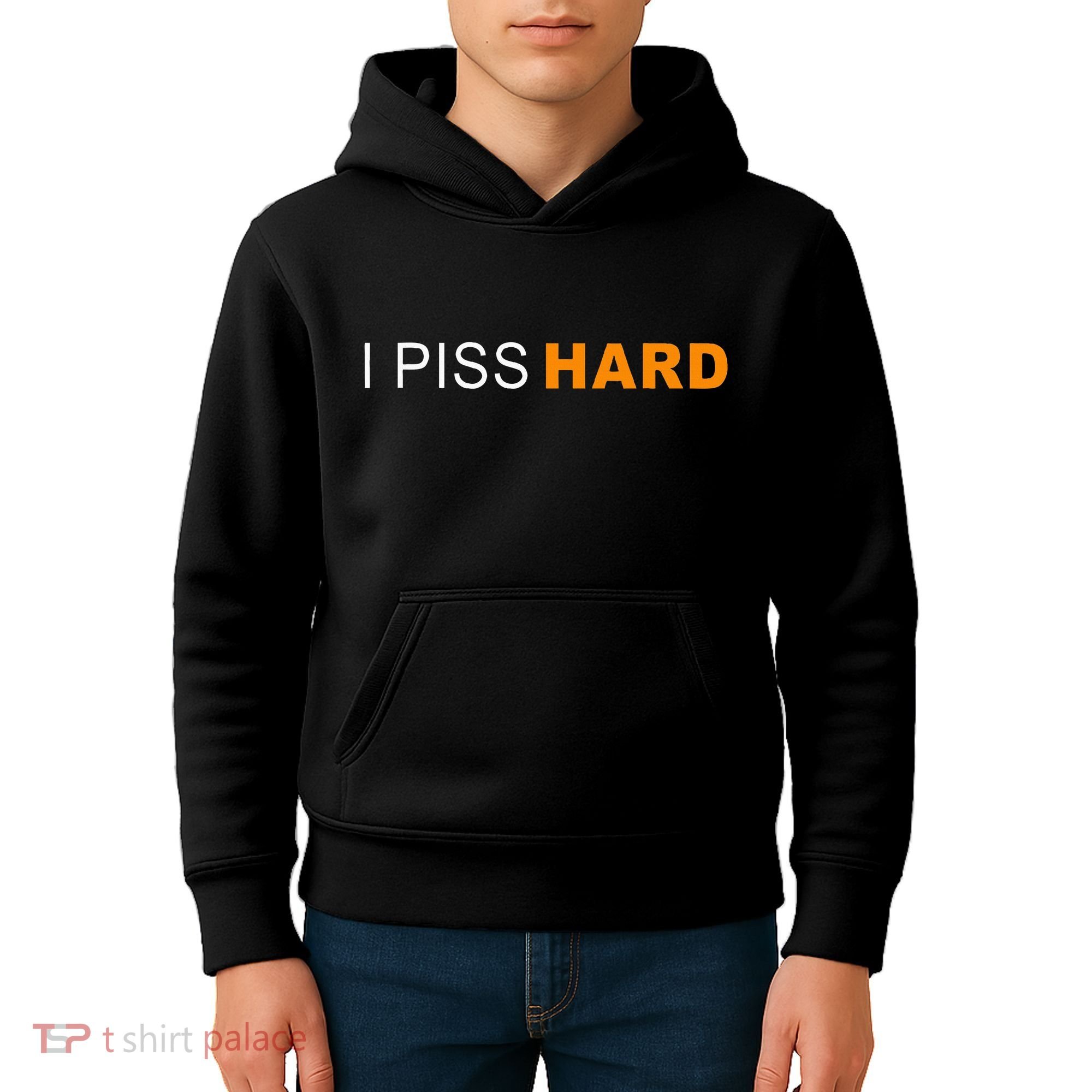 I Piss Hard Funny Meme Sarcasm Kids Hoodie