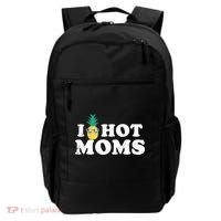 I Pineapple Hot Moms Upside Down I Heart Funny Swinger Backpack thumb 0