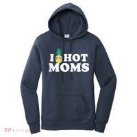 I Pineapple Hot Moms Upside Down I Heart Funny Swinger Women's Hoodie thumb 0