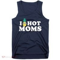 I Pineapple Hot Moms Upside Down I Heart Funny Swinger Tank Top thumb 0