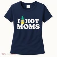 I Pineapple Hot Moms Upside Down I Heart Funny Swinger Women's T-Shirt thumb 0