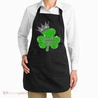 Irish Princess Happy St Patricks Day Shamrock Apron thumb 2