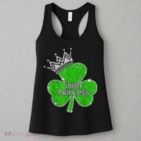 Irish Princess Happy St Patricks Day Shamrock Women's Tank Top thumb 3