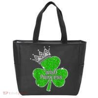 Irish Princess Happy St Patricks Day Shamrock Tote Bag thumb 0