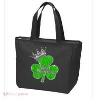 Irish Princess Happy St Patricks Day Shamrock Tote Bag thumb 3