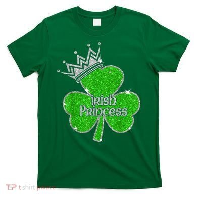 Irish Princess Happy St Patricks Day Shamrock T-Shirt