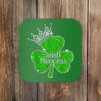 Irish Princess Happy St Patricks Day Shamrock Coaster thumb 0