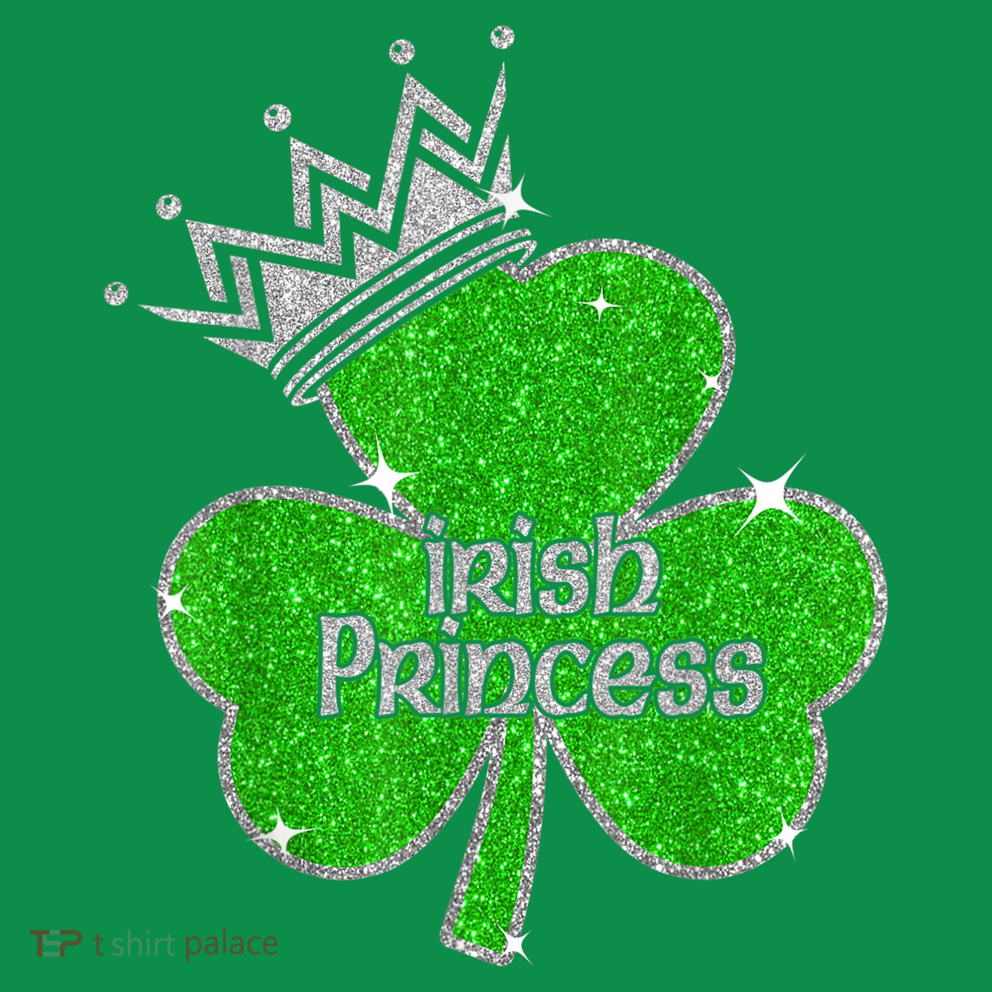 Irish Princess Happy St Patricks Day Shamrock Toddler Hoodie