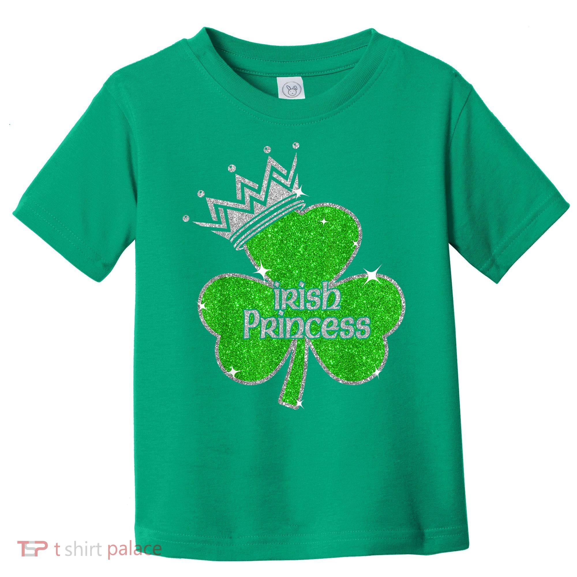 Irish Princess Happy St Patricks Day Shamrock Toddler T-Shirt