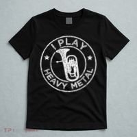 I Play Heavy Metal Funny Euphonium T-Shirt thumb 5