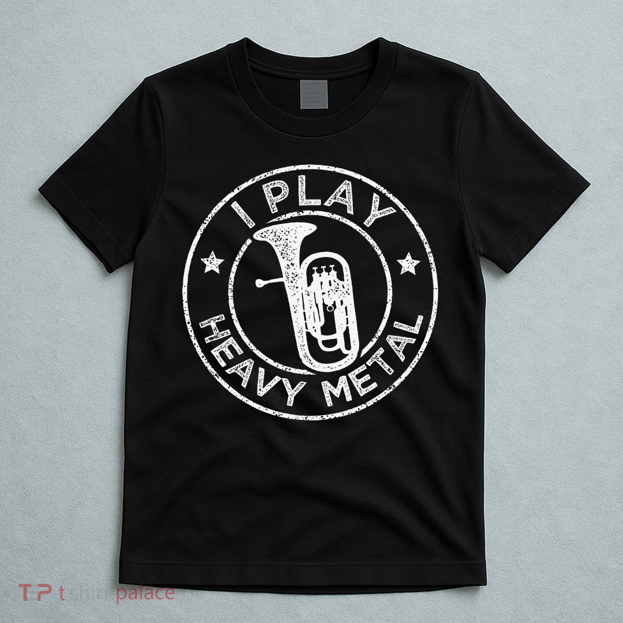 I Play Heavy Metal Funny Euphonium T-Shirt