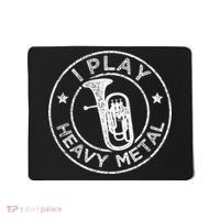 I Play Heavy Metal Funny Euphonium Mousepad thumb 0