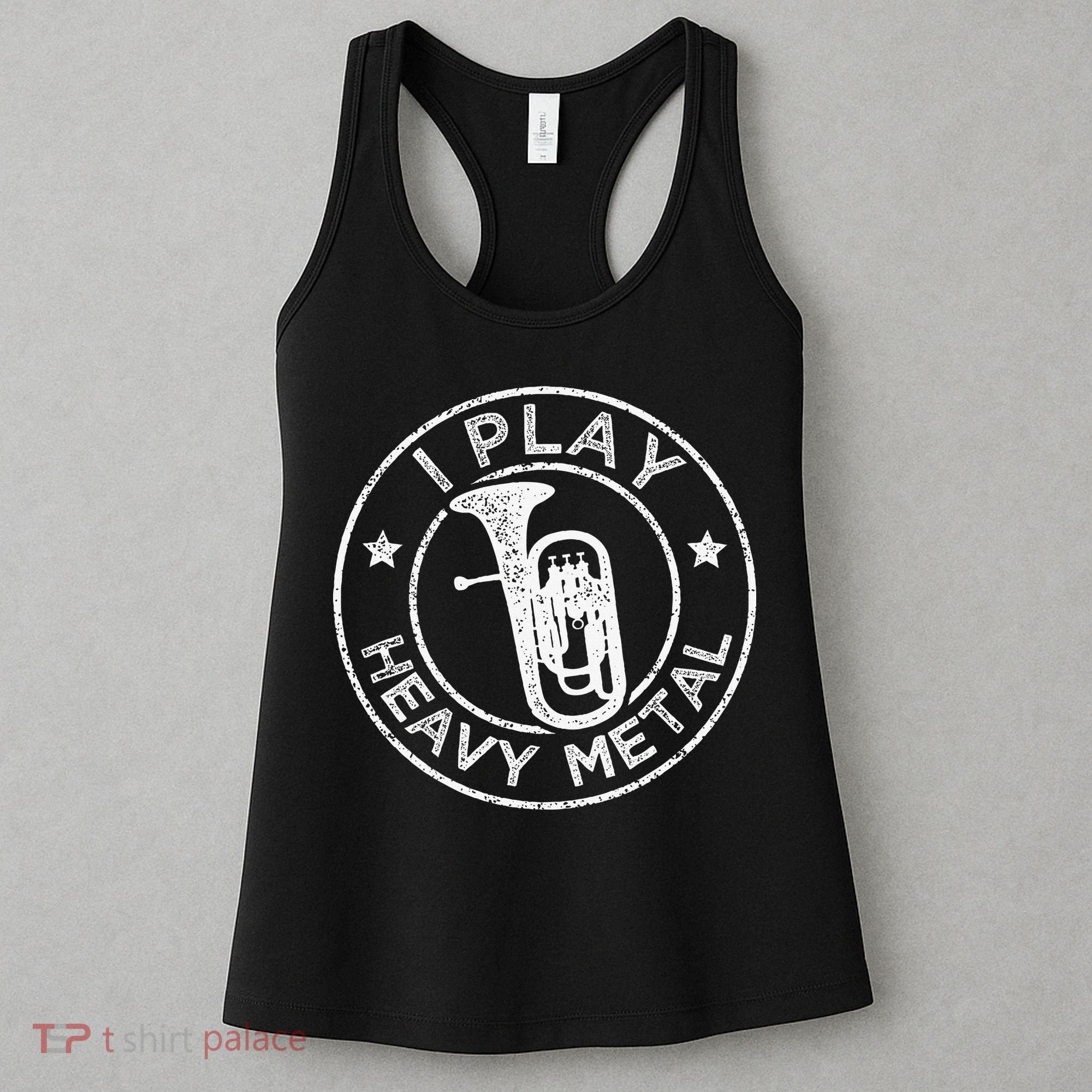 I Play Heavy Metal Funny Euphonium Women's Tank Top