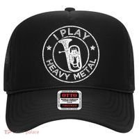 I Play Heavy Metal Funny Euphonium Hat thumb 0