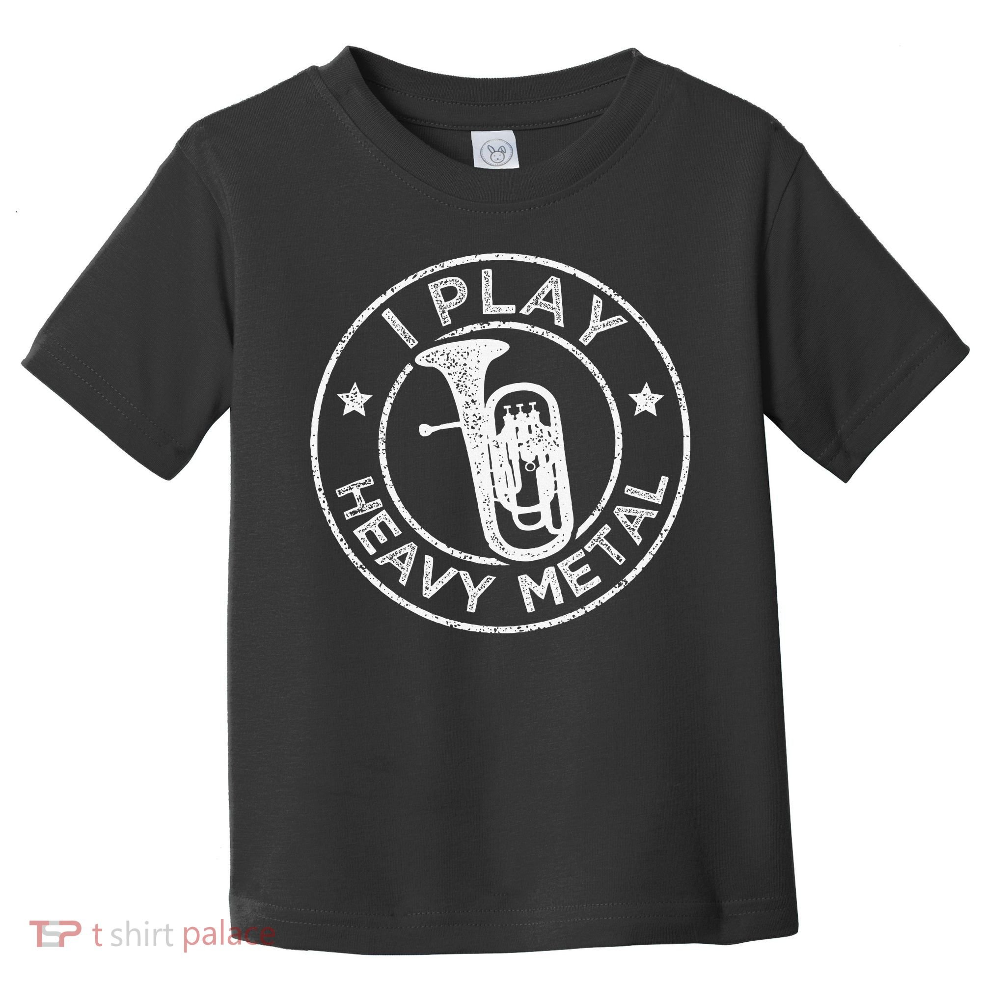 I Play Heavy Metal Funny Euphonium Toddler T-Shirt
