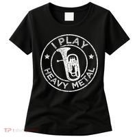 I Play Heavy Metal Funny Euphonium Women's T-Shirt thumb 0
