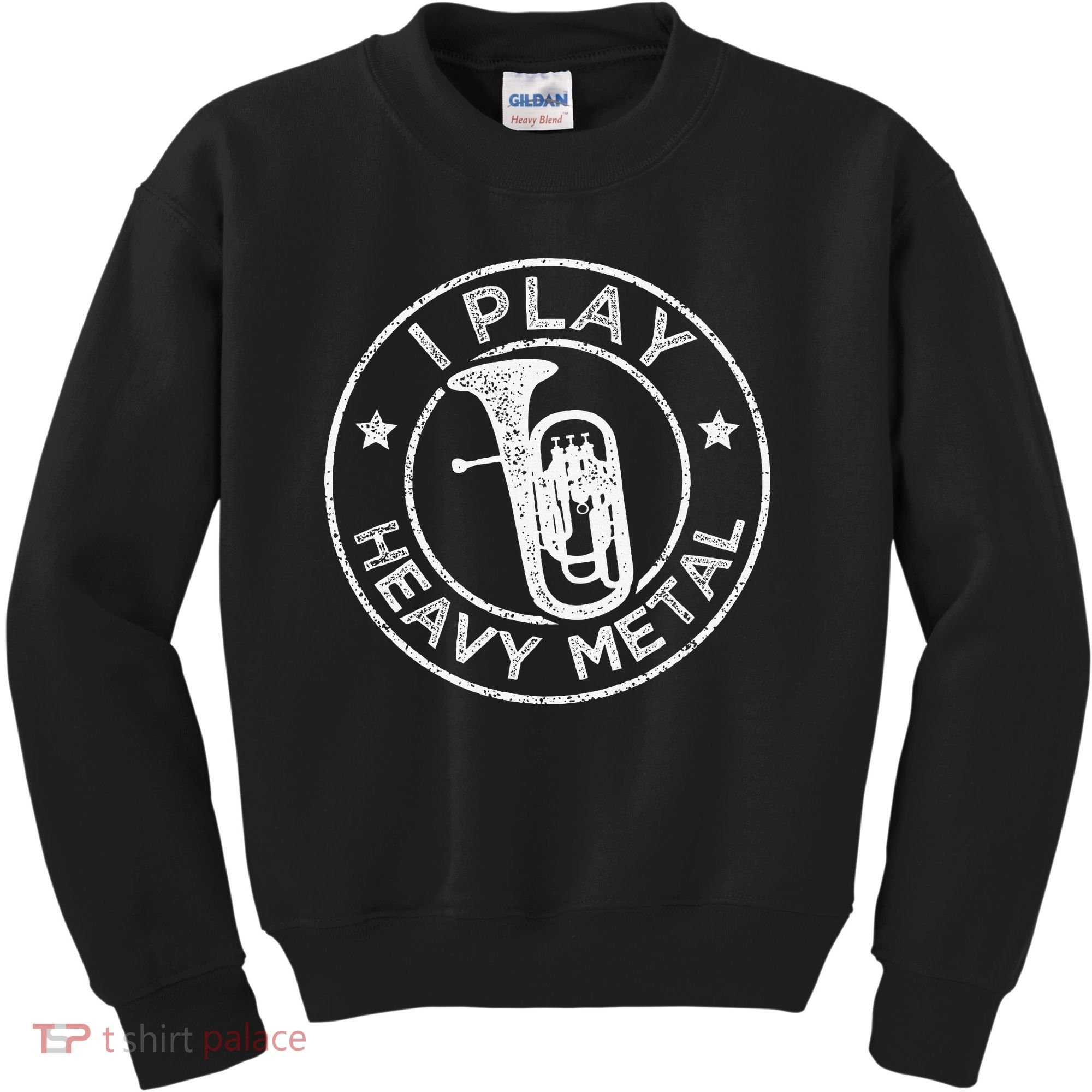 I Play Heavy Metal Funny Euphonium Kids Sweatshirt