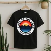 I Pee In The Lake Funny Summer Vacation Family T-Shirt thumb 2