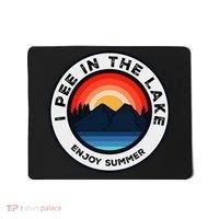 I Pee In The Lake Funny Summer Vacation Family Mousepad thumb 0