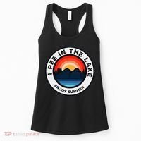 I Pee In The Lake Funny Summer Vacation Family Women's Tank Top thumb 0