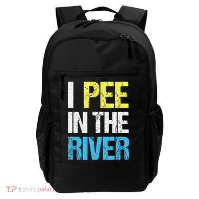 I Pee In The River Funny Summer Backpack