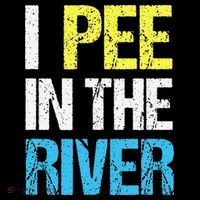 I Pee In The River Funny Summer Mousepad thumb 1