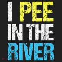 I Pee In The River Funny Summer Hat thumb 2