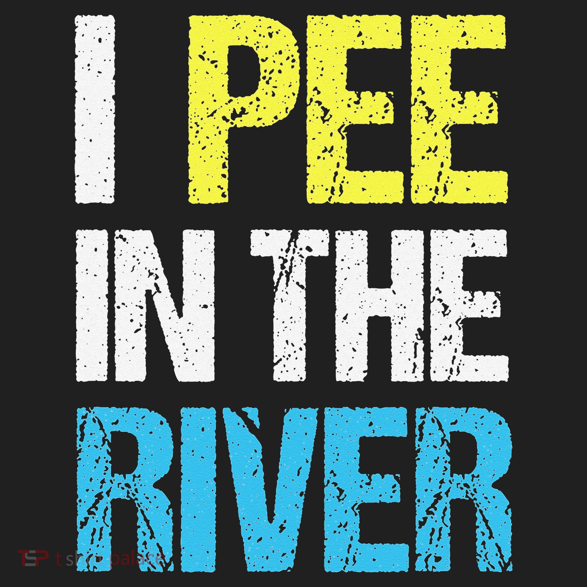 I Pee In The River Funny Summer Hat