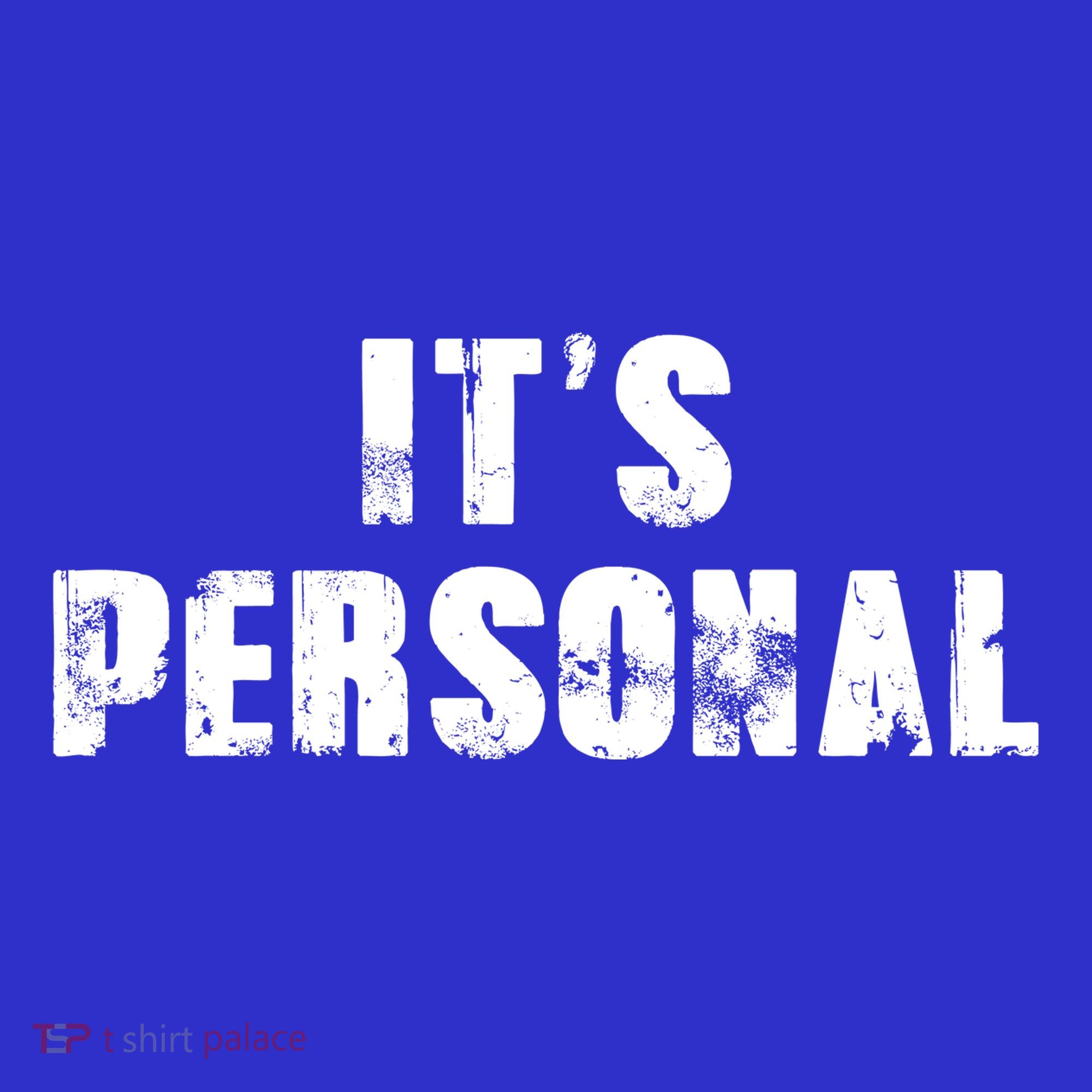 Its Personal Button