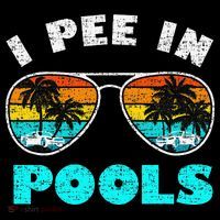 I Pee In Pools Sunglasses Summer Vacation Swimming Coffee Mug thumb 5