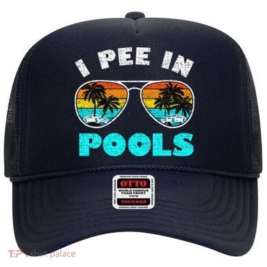 I Pee In Pools Sunglasses Summer Vacation Swimming Hat