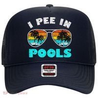 I Pee In Pools Sunglasses Summer Vacation Swimming Hat thumb 0