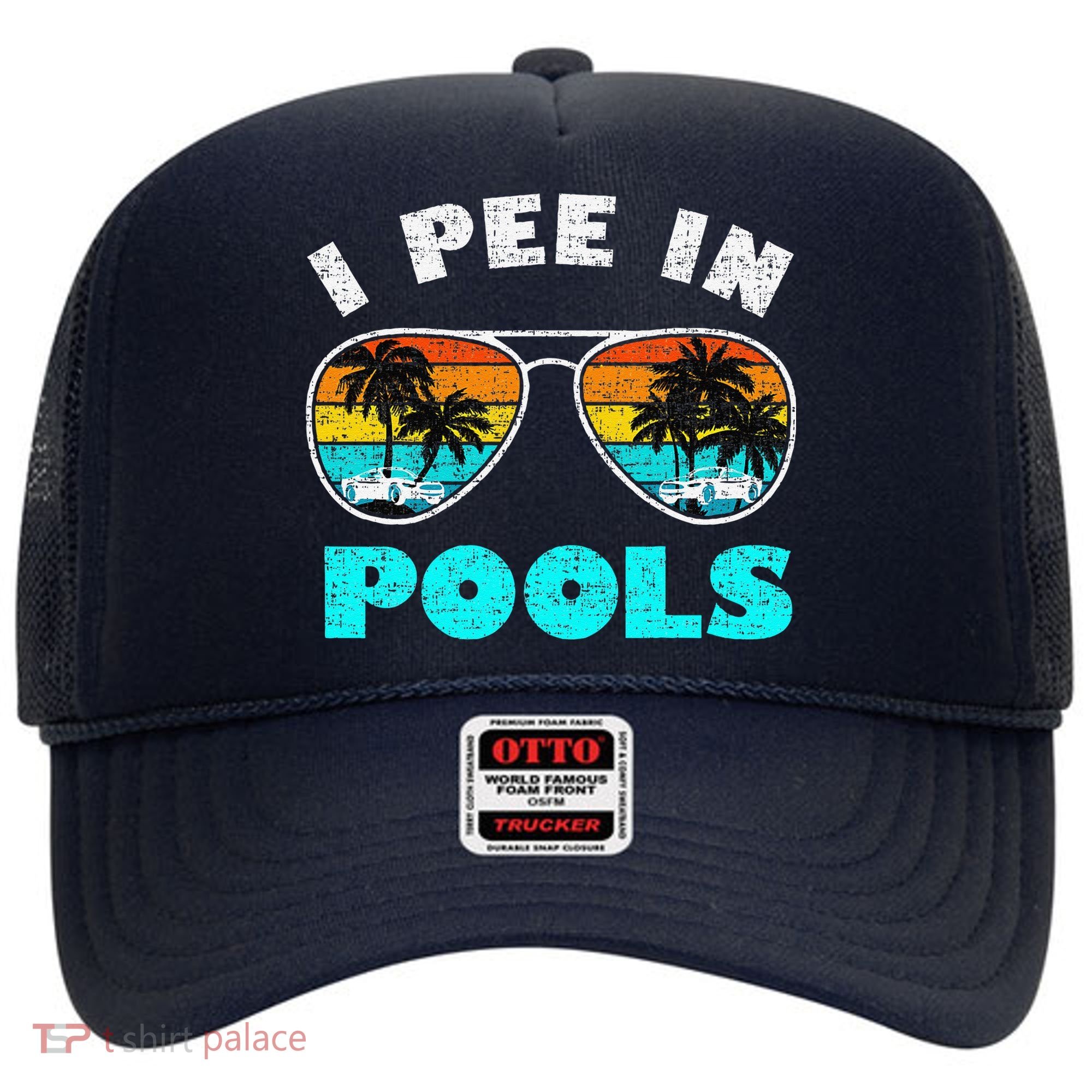 I Pee In Pools Sunglasses Summer Vacation Swimming Hat