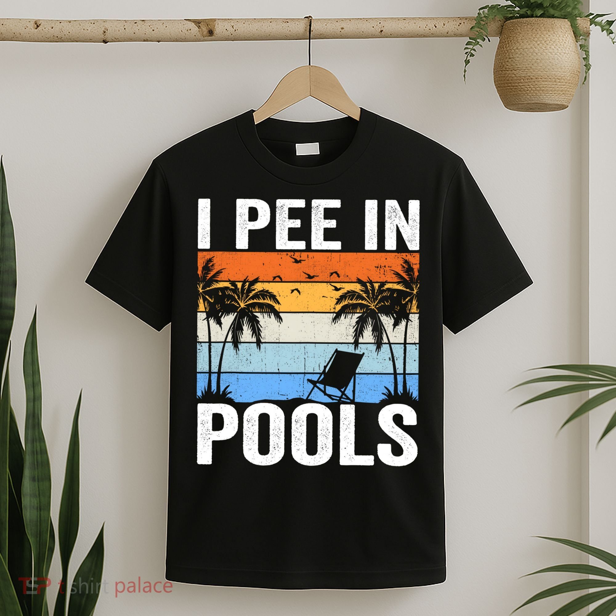 I Pee In Pools Sarcastic Sayings For Pools Lovers T-Shirt