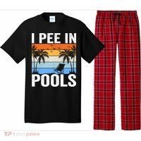 I Pee In Pools Sarcastic Sayings For Pools Lovers Pajama Set thumb 0