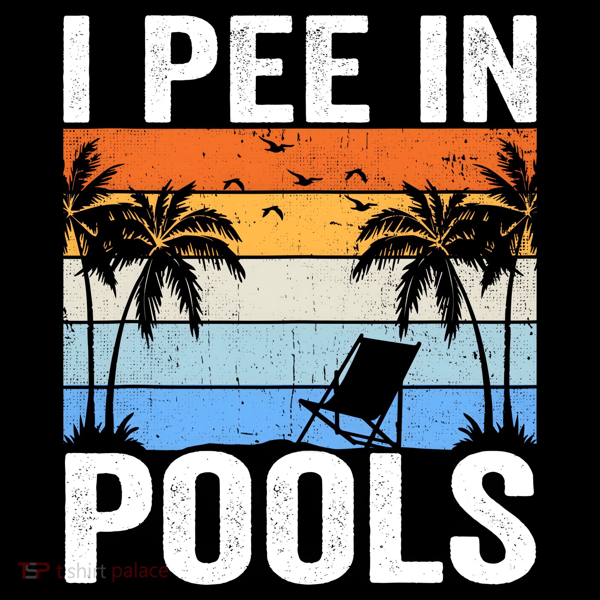 I Pee In Pools Sarcastic Sayings For Pools Lovers Women's Tank Top