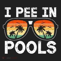 I Pee In Pools Funny Jokes Sarcastic Sayings Vacation Beanie thumb 2