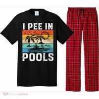 I Pee In Pools Sarcastic Sayings For Pools Lovers  Pajama Set thumb 0